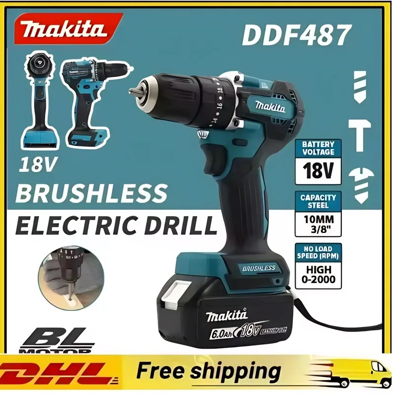 ✨Makita Original Lithium-Ion Rechargeable Batteries 18V 2Ah 3Ah 5Ah 6Ah for Makita DTW700 DHW180 DGH181 DTD173 DHP487 DDF487
✨Makita Original Lithium-Ion Rechargeable Batteries 18V 2Ah 3Ah 5Ah 6Ah for Makita DTW700 DHW180 DGH181 DTD173 DHP487 DDF487