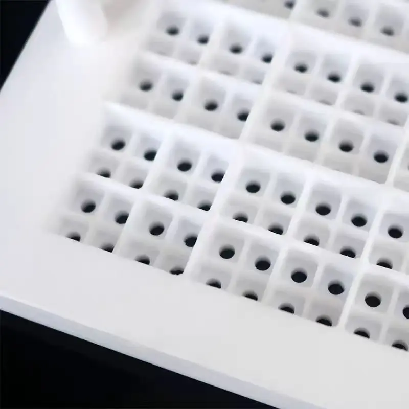 PTFE cleaning rack hollow cleaning rack silicon wafer cleaning rack conductive glass PTFE cleaning rack PTFE cleaning
PTFE cleaning rack hollow cleaning rack silicon wafer cleaning rack conductive glass PTFE cleaning rack PTFE cleaning