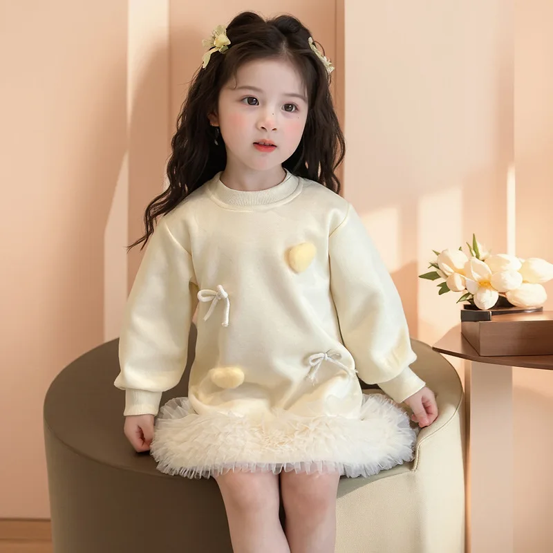 Girls Dress Spring and Autumn New Style Korean Edition Fashion Mesh Cake Skirt Sweet Cute Casual Fashionable Daily Style
Girls Dress Spring and Autumn New Style Korean Edition Fashion Mesh Cake Skirt Sweet Cute Casual Fashionable Daily Style