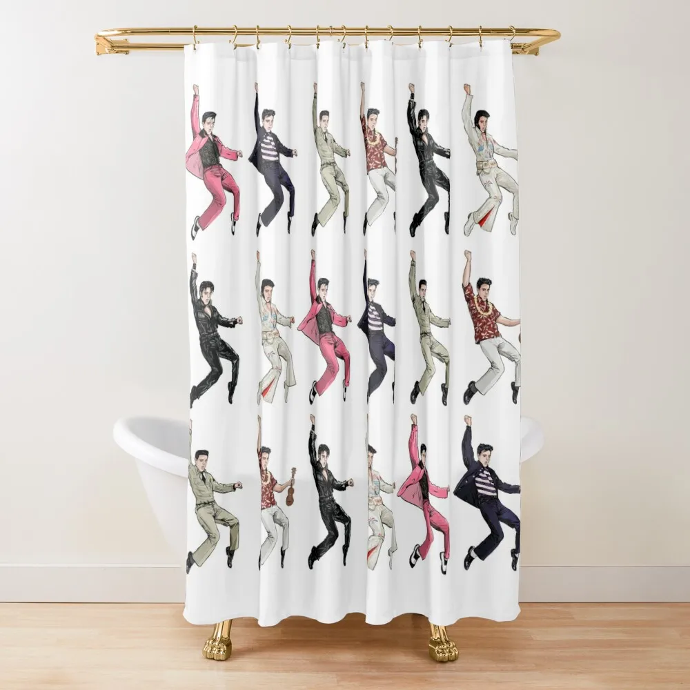 EP Jailhouse Rock pattern Shower Curtain Waterproof Bathroom Shower Bathroom Fabric Bathroom Shower Curtain
EP Jailhouse Rock pattern Shower Curtain Waterproof Bathroom Shower Bathroom Fabric Bathroom Shower Curtain