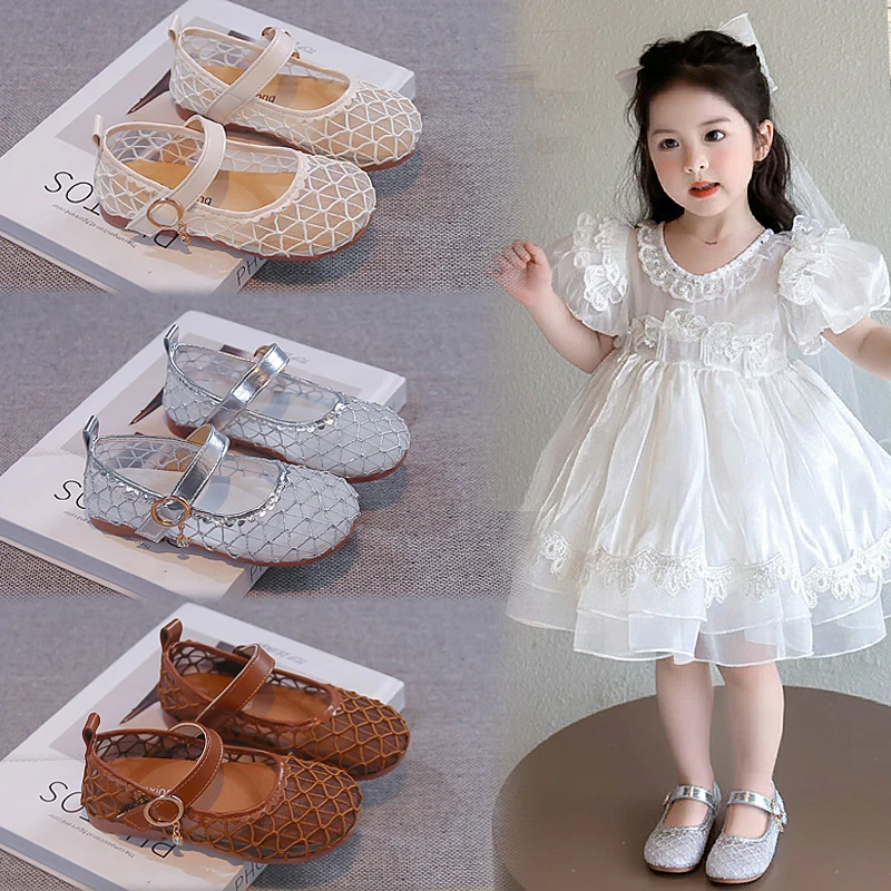 Spring Girl's Mary Janes Mesh Pendent Breathable Chic Kid's Flat Shoe Solid Color Anti-slip Casual Daily Versatile Children Shoe
Spring Girl's Mary Janes Mesh Pendent Breathable Chic Kid's Flat Shoe Solid Color Anti-slip Casual Daily Versatile Children Shoe