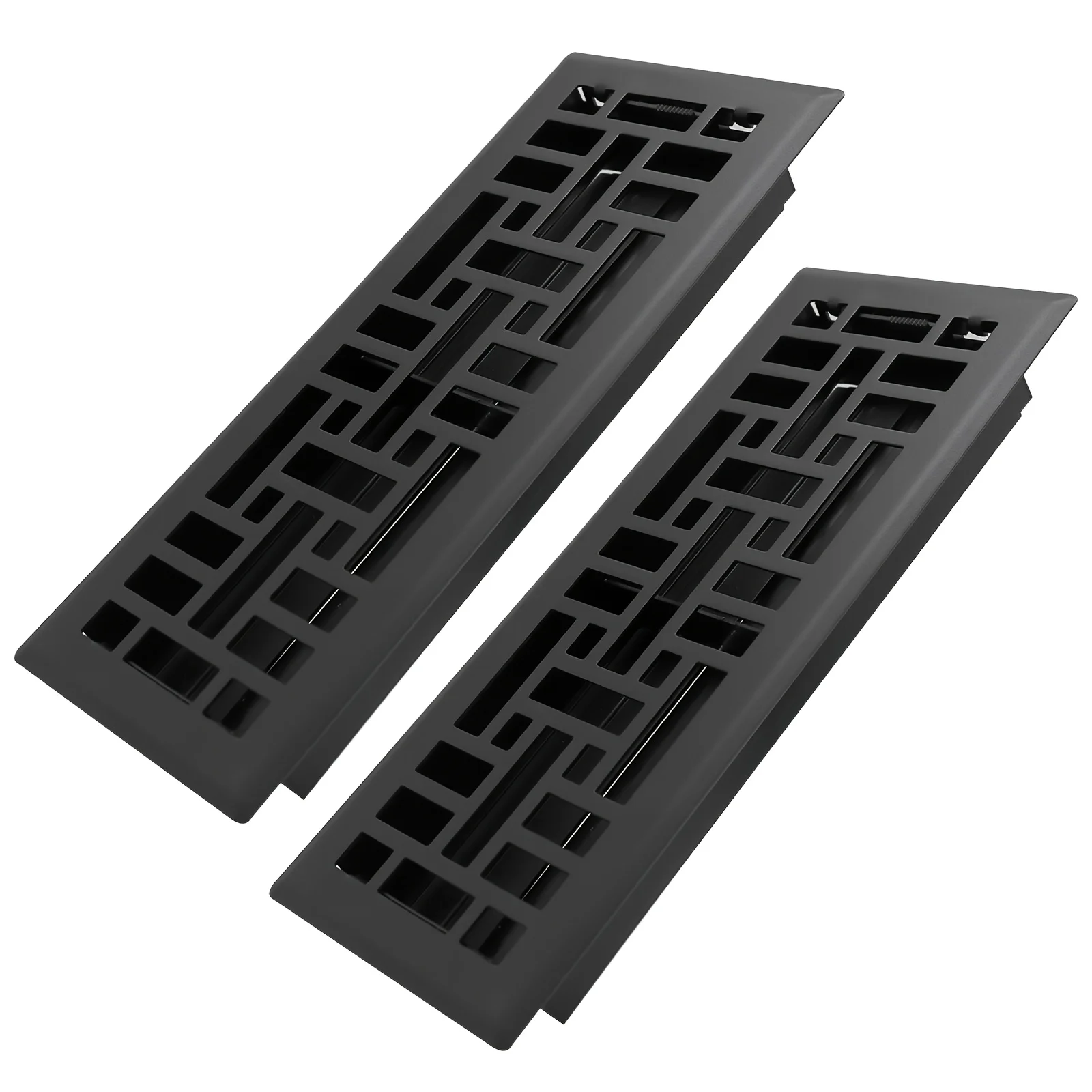 4x12 Inch Heavy Duty Floor Register - Walkable Metal Vent Cover with Adjustable Damper, Durable Air Grille for Home HVAC
4x12 Inch Heavy Duty Floor Register - Walkable Metal Vent Cover with Adjustable Damper, Durable Air Grille for Home HVAC