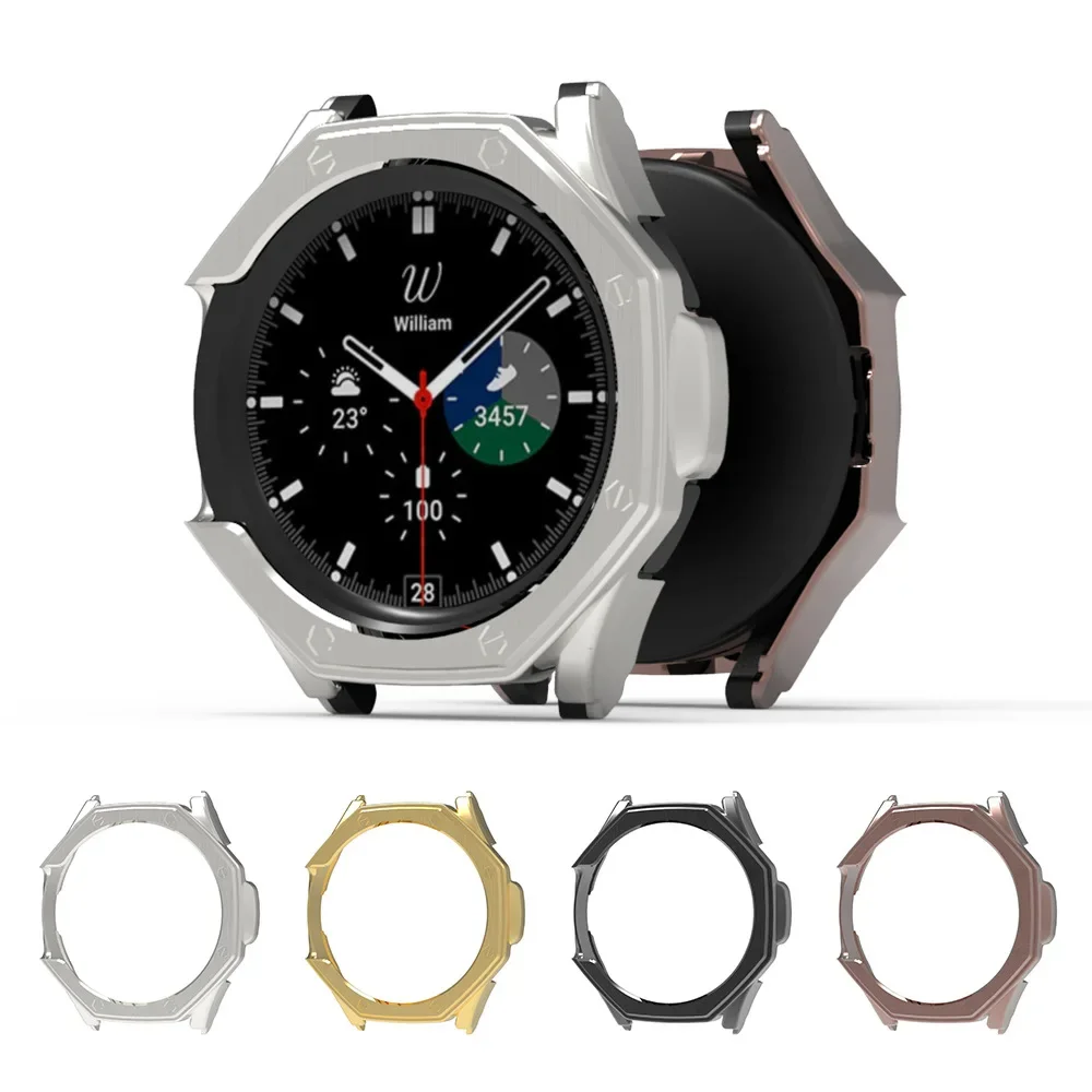 Защитный чехол для часов Samsung watch 4 6 classic, половина упаковки, защитный чехол из поликарбоната с гальваническим покрытием
Защитный чехол для часов Samsung watch 4 6 classic, половина упаковки, защитный чехол из поликарбоната с гальваническим покрытием
