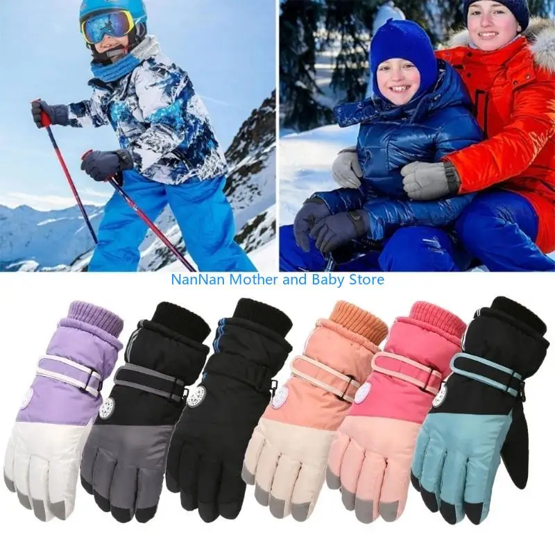 Full Finger Kids Gloves Breathable Skiing Glove Windproof Winter Outdoor Mittens
Full Finger Kids Gloves Breathable Skiing Glove Windproof Winter Outdoor Mittens