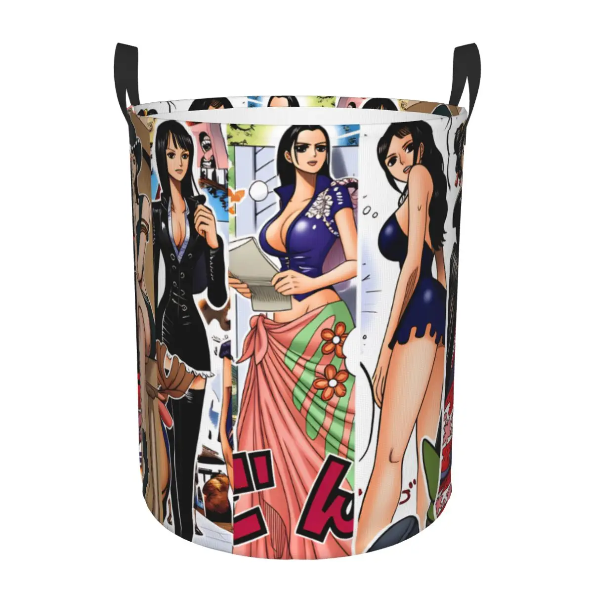 Nico Robin One Piece Laundry Hamper Large Clothes Storage Basket Thriller Bark Wano Country Book Socks Bin Organizer for Family
Nico Robin One Piece Laundry Hamper Large Clothes Storage Basket Thriller Bark Wano Country Book Socks Bin Organizer for Family