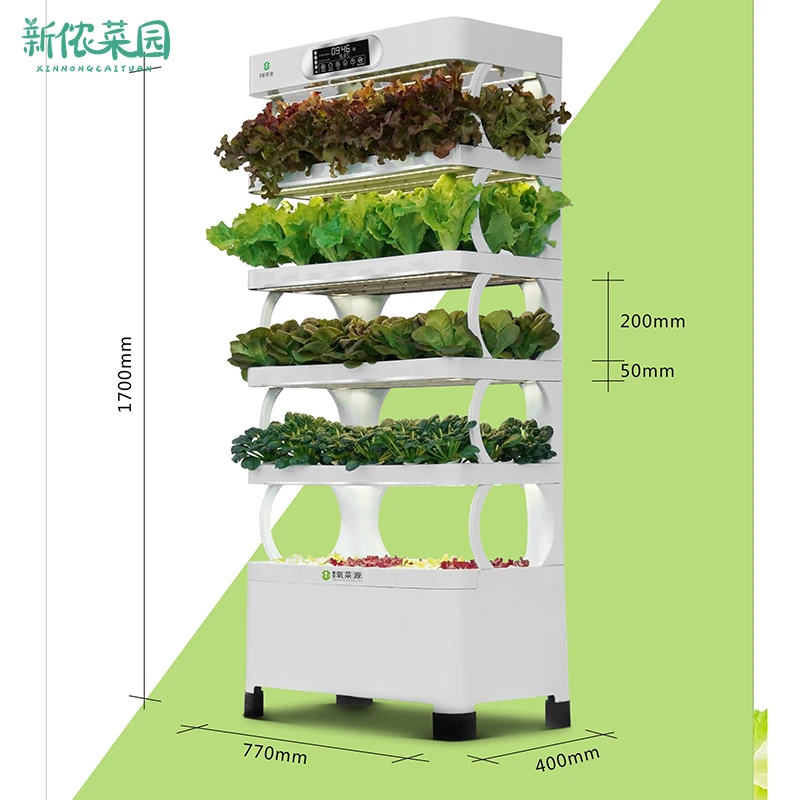 Indoor Intelligent Planter Home Balcony Vegetable Planting Artifact Soilless Cultivation Equipment School Experimental Hydroponi
Indoor Intelligent Planter Home Balcony Vegetable Planting Artifact Soilless Cultivation Equipment School Experimental Hydroponi