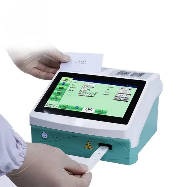 Convenient Veterinary Equipment Breeding Supplies Progesterone Test Machine Canine Bloods Progesterone Test Machine
Convenient Veterinary Equipment Breeding Supplies Progesterone Test Machine Canine Bloods Progesterone Test Machine