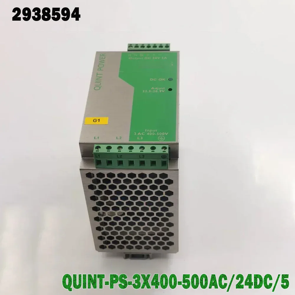 Power Supply For Phoenix High Quality Fully Tested Fast Ship QUINT-PS-3X400-500AC/24DC/5 2938594
Power Supply For Phoenix High Quality Fully Tested Fast Ship QUINT-PS-3X400-500AC/24DC/5 2938594