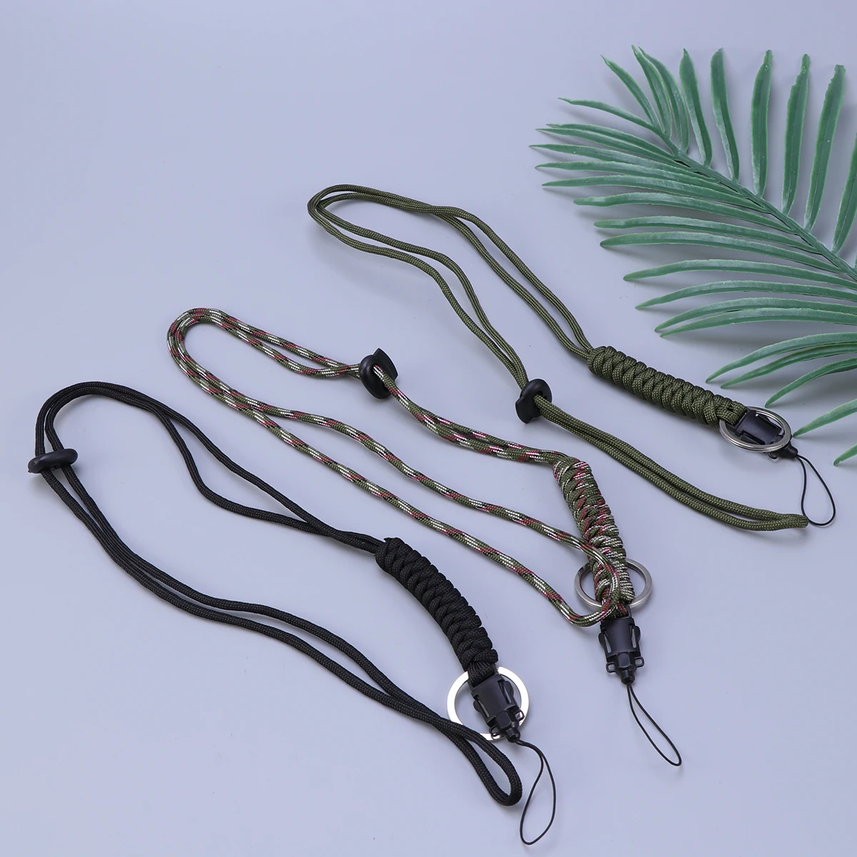 3 pcs Multifunctional Waterproof Lanyard Paracord Id Keychain Wrist Strap For Camera Cellphone Badge With Metal Hook Adjustable
3 pcs Multifunctional Waterproof Lanyard Paracord Id Keychain Wrist Strap For Camera Cellphone Badge With Metal Hook Adjustable
