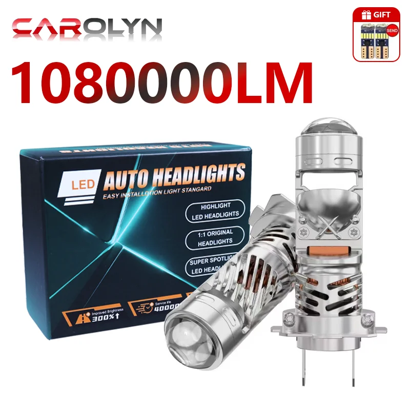 Carolyn H4 H7 LED projector lens high and low beam LED car headlight bulb canbus Mini Plug and play
Carolyn H4 H7 LED projector lens high and low beam LED car headlight bulb canbus Mini Plug and play