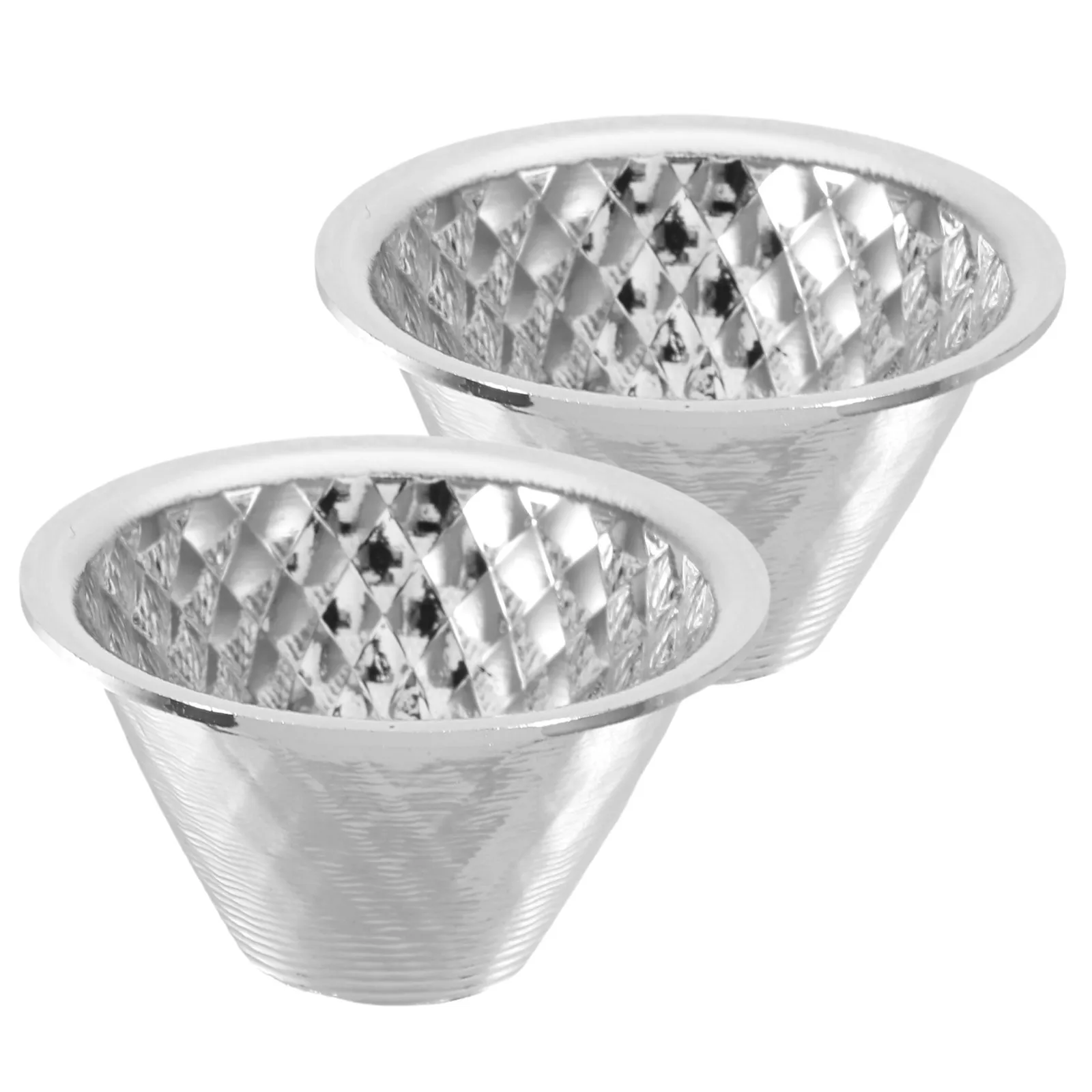 2Pcs Spotlight Lamp Shade Reflector Ring Replacement Flashlight Reflector Cup Accessory Bright Focused Beam Camping Hiking
2Pcs Spotlight Lamp Shade Reflector Ring Replacement Flashlight Reflector Cup Accessory Bright Focused Beam Camping Hiking