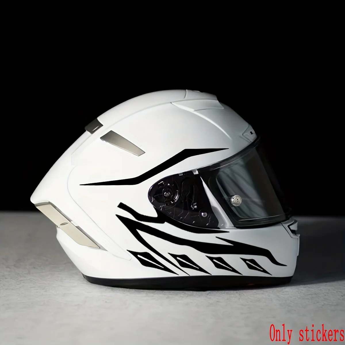 Stylish Decals for Bike Motorcycle and Car Rearview Mirror Decor Cool Motorcycle Helmet Waterproof PVC Vinyl Stickers
Stylish Decals for Bike Motorcycle and Car Rearview Mirror Decor Cool Motorcycle Helmet Waterproof PVC Vinyl Stickers