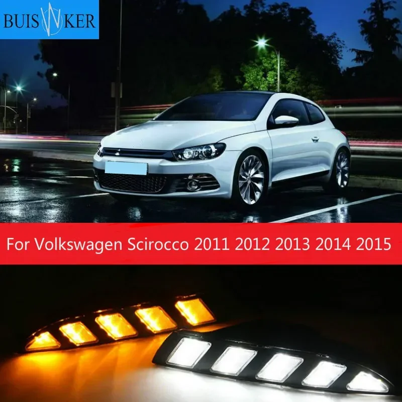 For Volkswagen Scirocco 2011 2012 2013 2014 2015 Yellow Turn Signal style Relay Waterproof 12V Car LED DRL Daytime Running Light
For Volkswagen Scirocco 2011 2012 2013 2014 2015 Yellow Turn Signal style Relay Waterproof 12V Car LED DRL Daytime Running Light