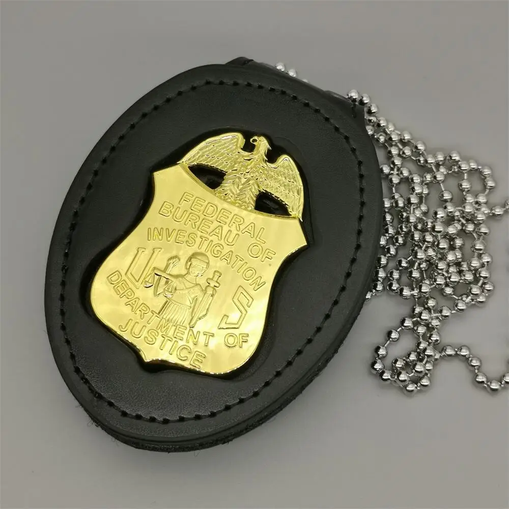 U.S FBI Investigation Badge Halloween Gift Cosplay Detective Movie Prop 1:1+Badge holder
U.S FBI Investigation Badge Halloween Gift Cosplay Detective Movie Prop 1:1+Badge holder