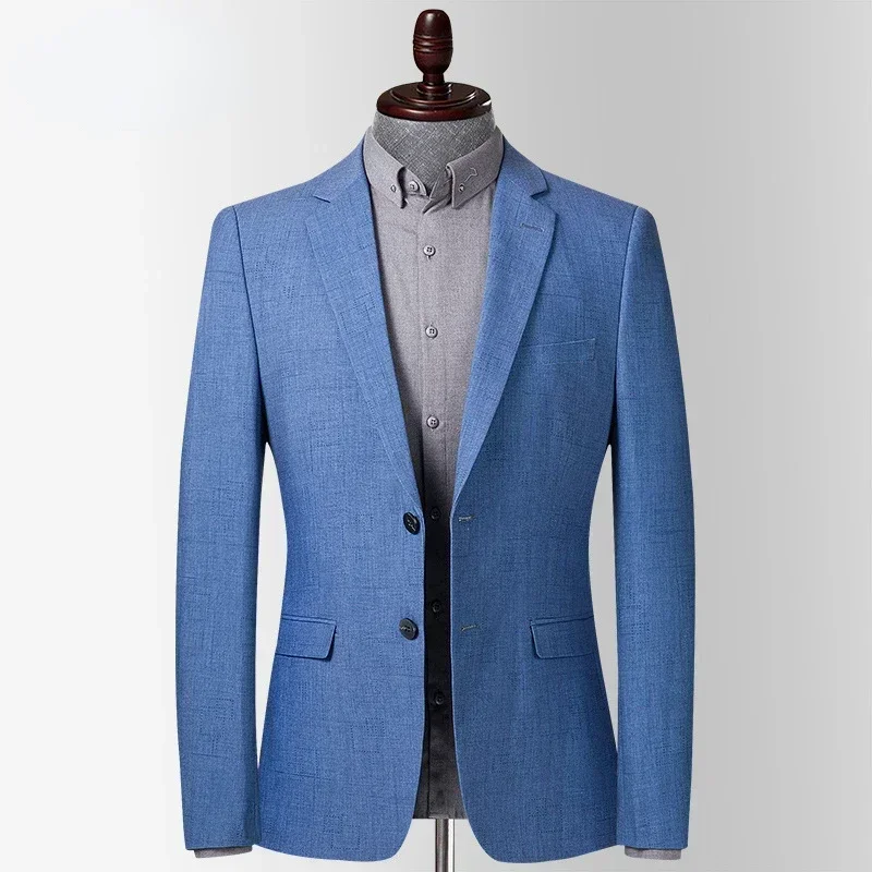 Мужской весенний тонкий повседневный костюм синего цвета без железа Slim Fit с длинным рукавом на пуговицах Верхний костюм Блейзер Плюс Размер Мужской деловой костюм Куртка 4xl
Мужской весенний тонкий повседневный костюм синего цвета без железа Slim Fit с длинным рукавом на пуговицах Верхний костюм Блейзер Плюс Размер Мужской деловой костюм Куртка 4xl