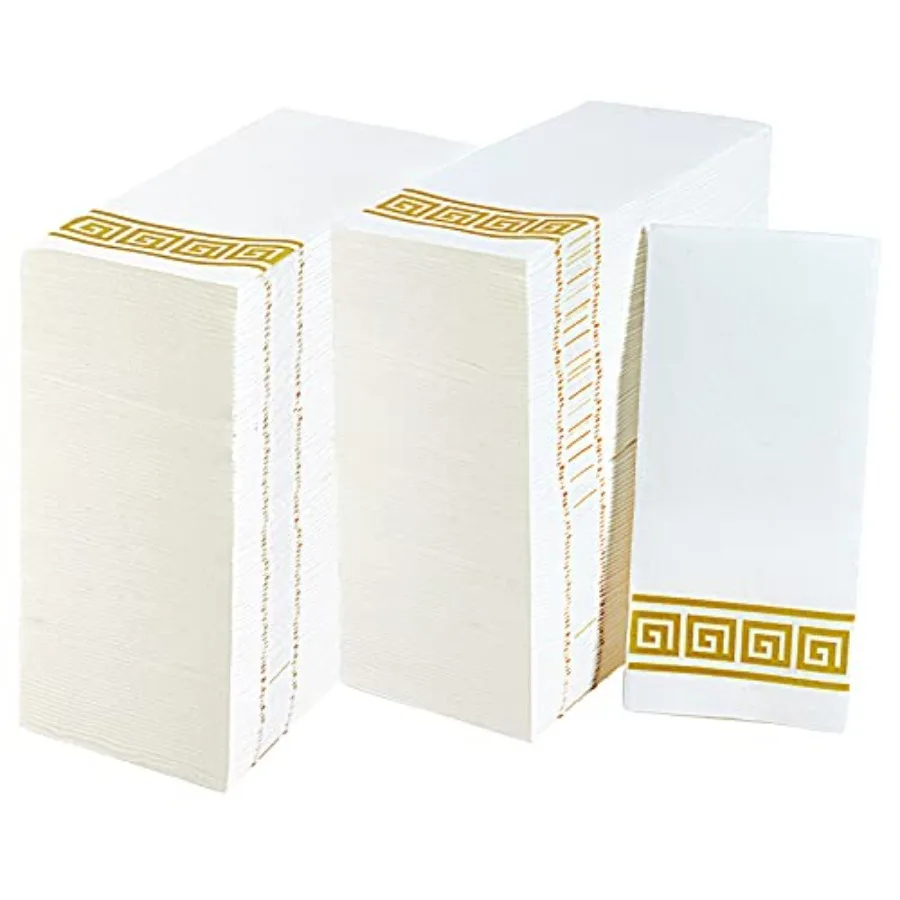 Pack Paper Hand Towels for Bathroom, Guest Towels Disposable, and Paper Napkins Disposable for the Bathroom, Kitchen, Wedding,
Pack Paper Hand Towels for Bathroom, Guest Towels Disposable, and Paper Napkins Disposable for the Bathroom, Kitchen, Wedding,