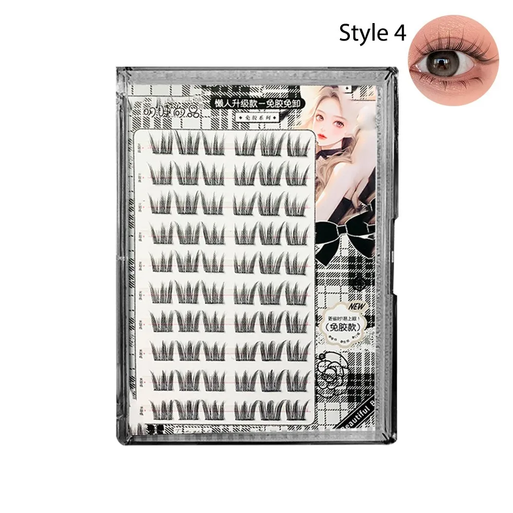 Press on Glue-Free Realistic False Eyelashes Natural Look Reusable Self Adhesive Cluster Lashes Handmade Preglued Lash Clusters
Press on Glue-Free Realistic False Eyelashes Natural Look Reusable Self Adhesive Cluster Lashes Handmade Preglued Lash Clusters