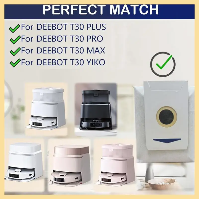 ХОРОШИЕ мешки для пыли для Ecovacs DEEBOT T30/T30 PRO/MAX/PLUS/YIKO/T30PRO/T30MAX/T30PLUS/T30YIKO, запасные части для пылесоса
ХОРОШИЕ мешки для пыли для Ecovacs DEEBOT T30/T30 PRO/MAX/PLUS/YIKO/T30PRO/T30MAX/T30PLUS/T30YIKO, запасные части для пылесоса