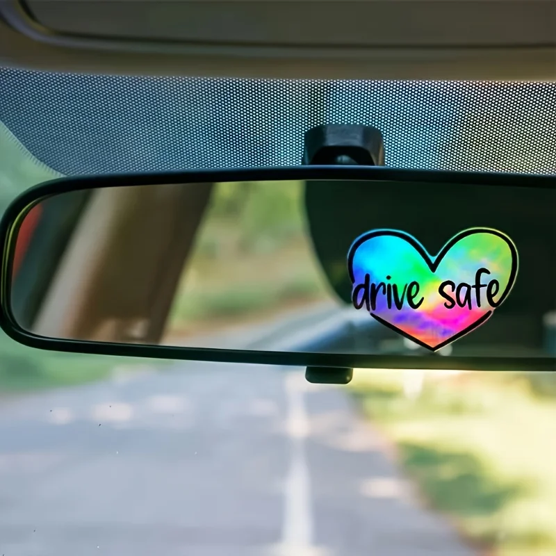 Decorative Decals Waterproof Easy To Stick No Marks for Car Rearview Mirror Van Set Safe Driving & Love Pattern
Decorative Decals Waterproof Easy To Stick No Marks for Car Rearview Mirror Van Set Safe Driving & Love Pattern