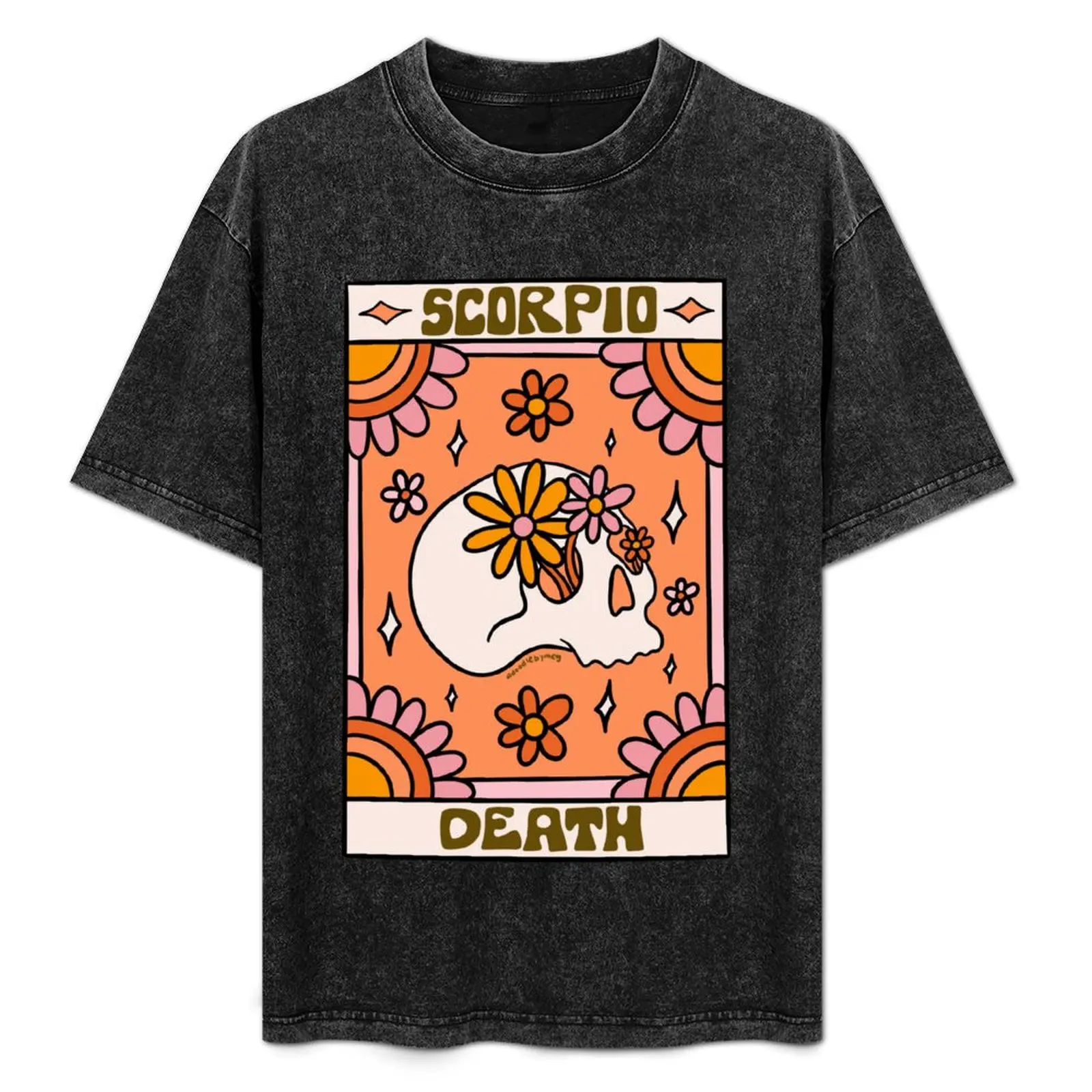 Scorpio Tarot Card T-Shirt Durable Work Wear T-Shirt
Scorpio Tarot Card T-Shirt Durable Work Wear T-Shirt