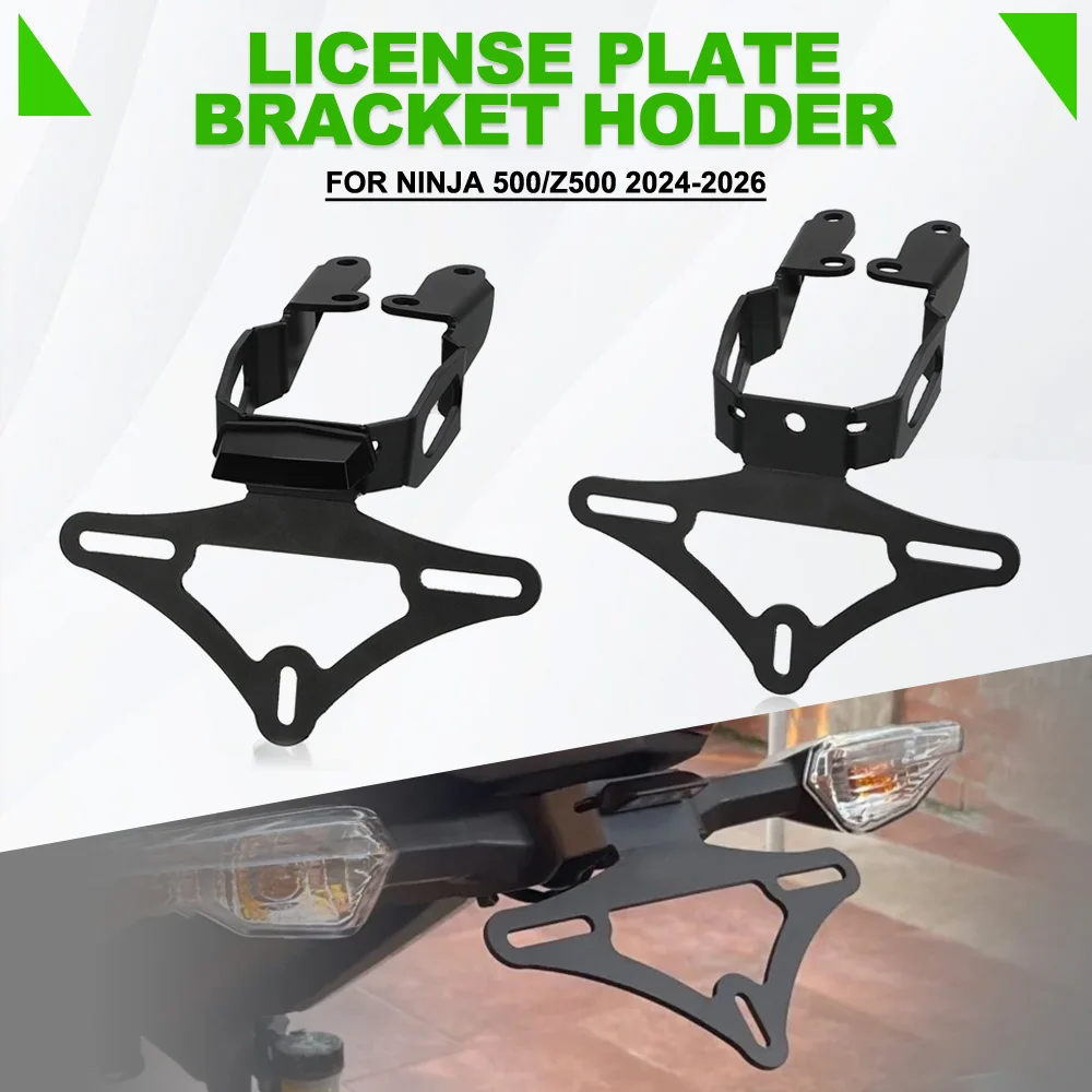 Ninja250/400 For KAWASAKI Ninja 500/Z500 2024-2026 License Plate Holder Bracket Rear Tail Tidy Fender Eliminator Kit Z250 Z400
Ninja250/400 For KAWASAKI Ninja 500/Z500 2024-2026 License Plate Holder Bracket Rear Tail Tidy Fender Eliminator Kit Z250 Z400