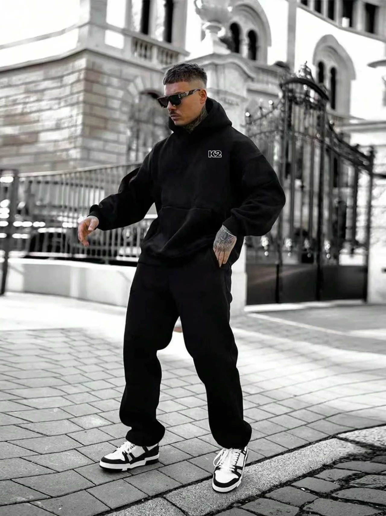 Men's Hooded Solid Color Casual Set Spring Autumn Comfortable Streetwear Fashion Tracksuit
Men's Hooded Solid Color Casual Set Spring Autumn Comfortable Streetwear Fashion Tracksuit