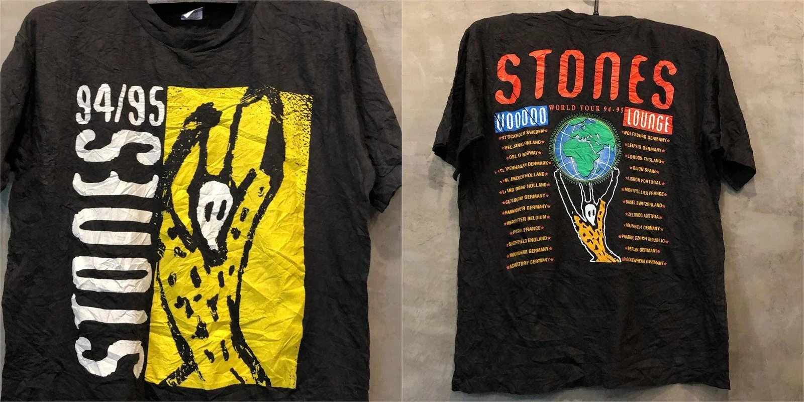 Винтажная футболка с короткими рукавами The Rolling Stones Rolling Stones FOG High Street, мужская футболка для пар
Винтажная футболка с короткими рукавами The Rolling Stones Rolling Stones FOG High Street, мужская футболка для пар