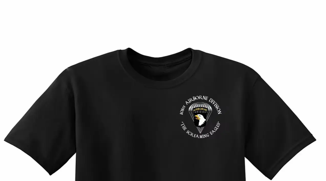 101st Airborne Division T-Shirt 100% Cotton O-Neck Short Sleeve Casual Mens T-shirt Size S-3XL
101st Airborne Division T-Shirt 100% Cotton O-Neck Short Sleeve Casual Mens T-shirt Size S-3XL