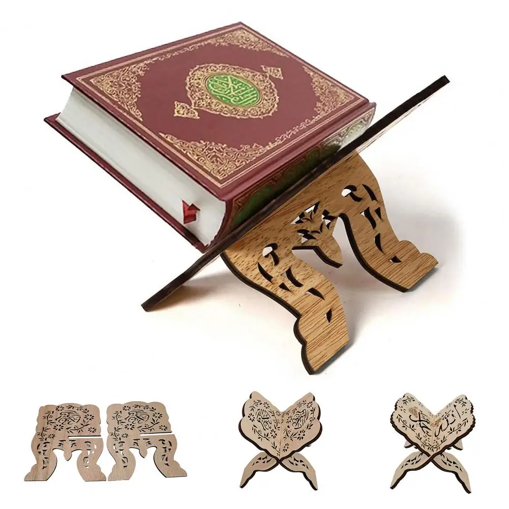 Wooden Islamic Middle Eastern Foldable Quran Stand Ramadan Muslim Eid DIY Home Storage Display Reading Prayer Table Decoration
Wooden Islamic Middle Eastern Foldable Quran Stand Ramadan Muslim Eid DIY Home Storage Display Reading Prayer Table Decoration