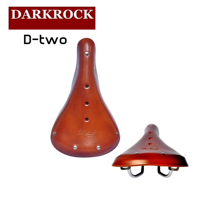 DARKROCK Road Bicycle Saddle D-two Genuine Cow Leather RETRO CLASSICBike Saddle Bike Accessories
DARKROCK Road Bicycle Saddle D-two Genuine Cow Leather RETRO CLASSICBike Saddle Bike Accessories