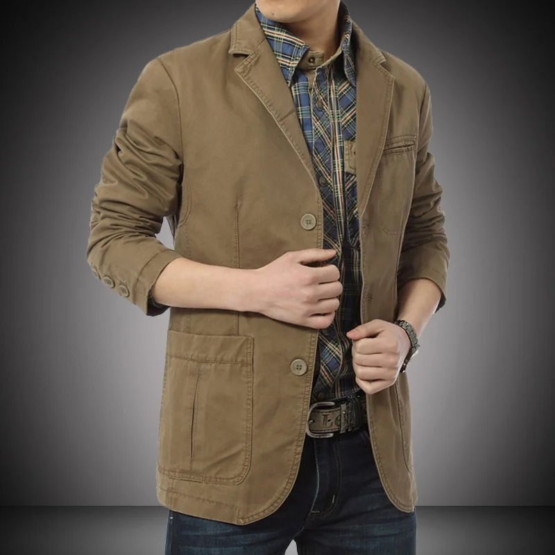 2024 Spring And Autumn New Men's Pure Cotton Leisure Suit Large Blazer Jacket Hot Sale Direct Selling Genuine Special Counter
2024 Spring And Autumn New Men's Pure Cotton Leisure Suit Large Blazer Jacket Hot Sale Direct Selling Genuine Special Counter