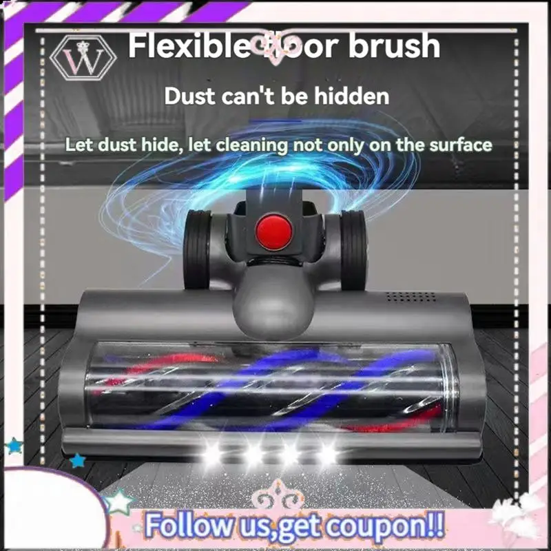 Для Dyson V15 V11 V10 V8 V7 беспроводные пылесосы для паркетного пола со светодиодными фарами, мягкая роликовая щетка
Для Dyson V15 V11 V10 V8 V7 беспроводные пылесосы для паркетного пола со светодиодными фарами, мягкая роликовая щетка
