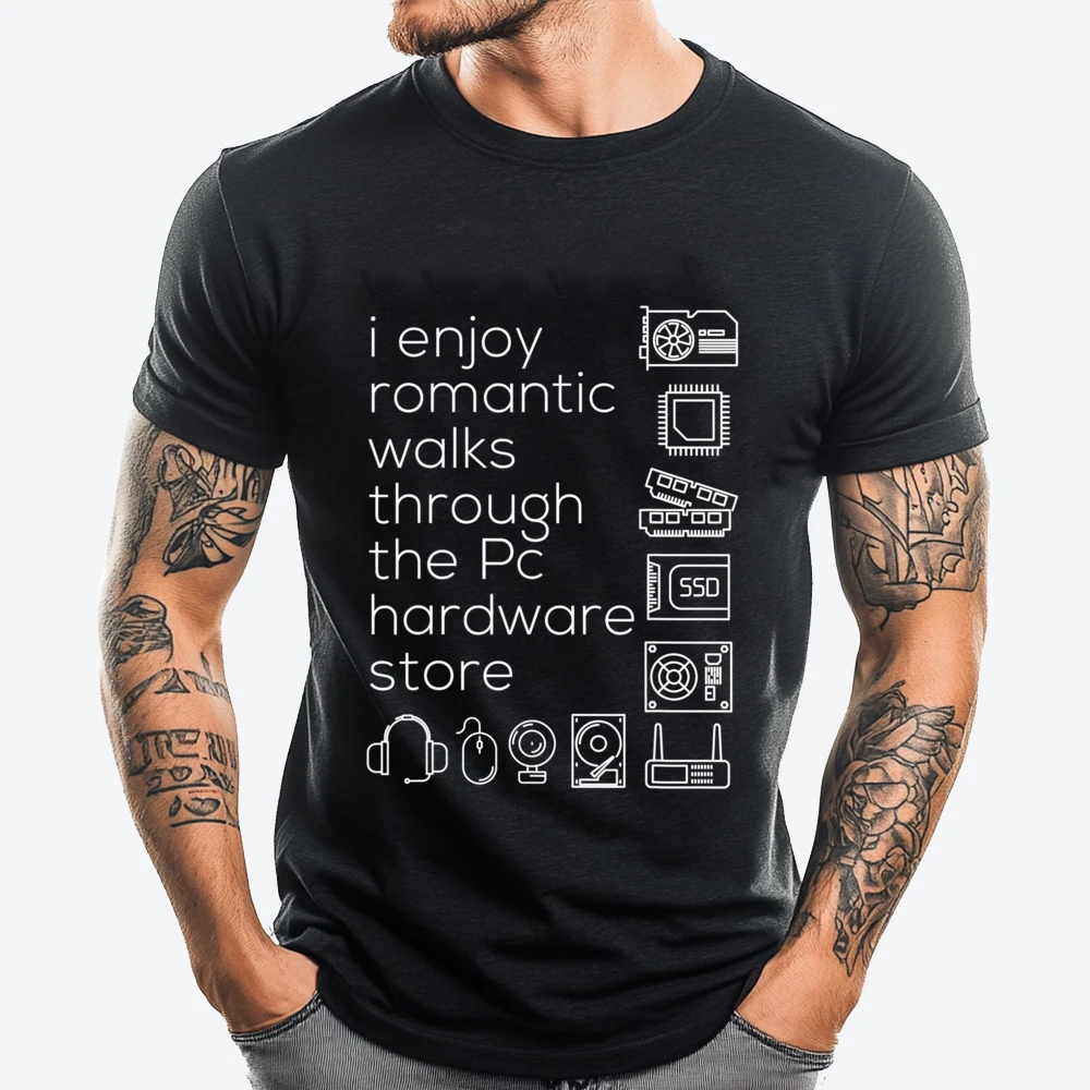 Funny Pc Gamer Computer Hardware Oversized T Shirt Men Camisas De Hombre Graphic Cotton Short Sleeve
Funny Pc Gamer Computer Hardware Oversized T Shirt Men Camisas De Hombre Graphic Cotton Short Sleeve
