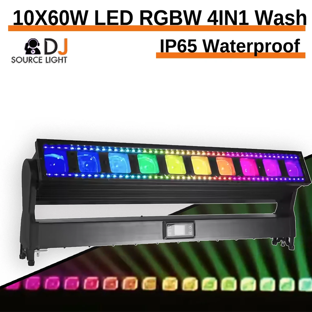 10X60W LED RGBW Pixel Zoom stage light 4in1 waterproof moving head linear Matrix Bar Wash Effect Light for DJ Show Stage Light
10X60W LED RGBW Pixel Zoom stage light 4in1 waterproof moving head linear Matrix Bar Wash Effect Light for DJ Show Stage Light