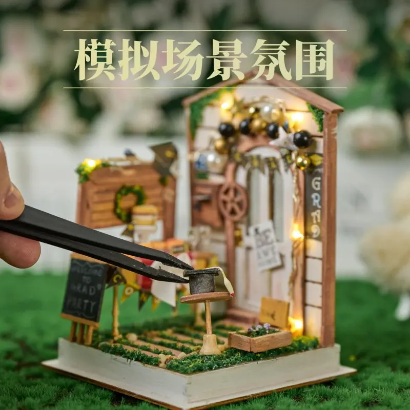 Know Me Life Series Diy Miniature Handmade Assembled Wooden House Model Art Kit Grad Party Scene Decor Gift For Adult Women
Know Me Life Series Diy Miniature Handmade Assembled Wooden House Model Art Kit Grad Party Scene Decor Gift For Adult Women