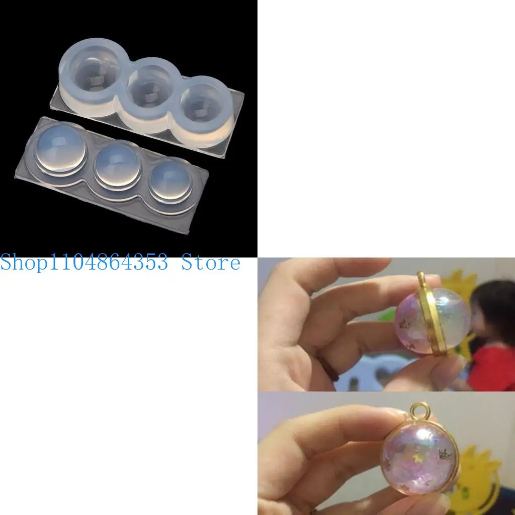 652F 4pieces Hollow Sphere Silicone Mold Hollow Sphere Shaped Molds Casting Mold Hollow Sphere Epoxy Resin Molds 
652F 4pieces Hollow Sphere Silicone Mold Hollow Sphere Shaped Molds Casting Mold Hollow Sphere Epoxy Resin Molds