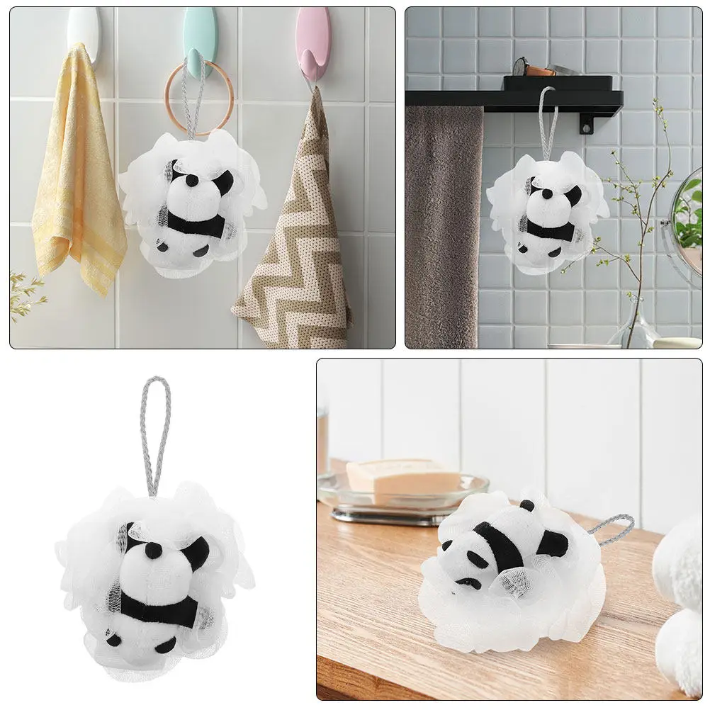2Pcs Panda-Shaped Bath Loofah for Kids Gentle Exfoliating Mesh Shower Scrubber Toddler Bath Sponge Cute Cartoon Infant
2Pcs Panda-Shaped Bath Loofah for Kids Gentle Exfoliating Mesh Shower Scrubber Toddler Bath Sponge Cute Cartoon Infant