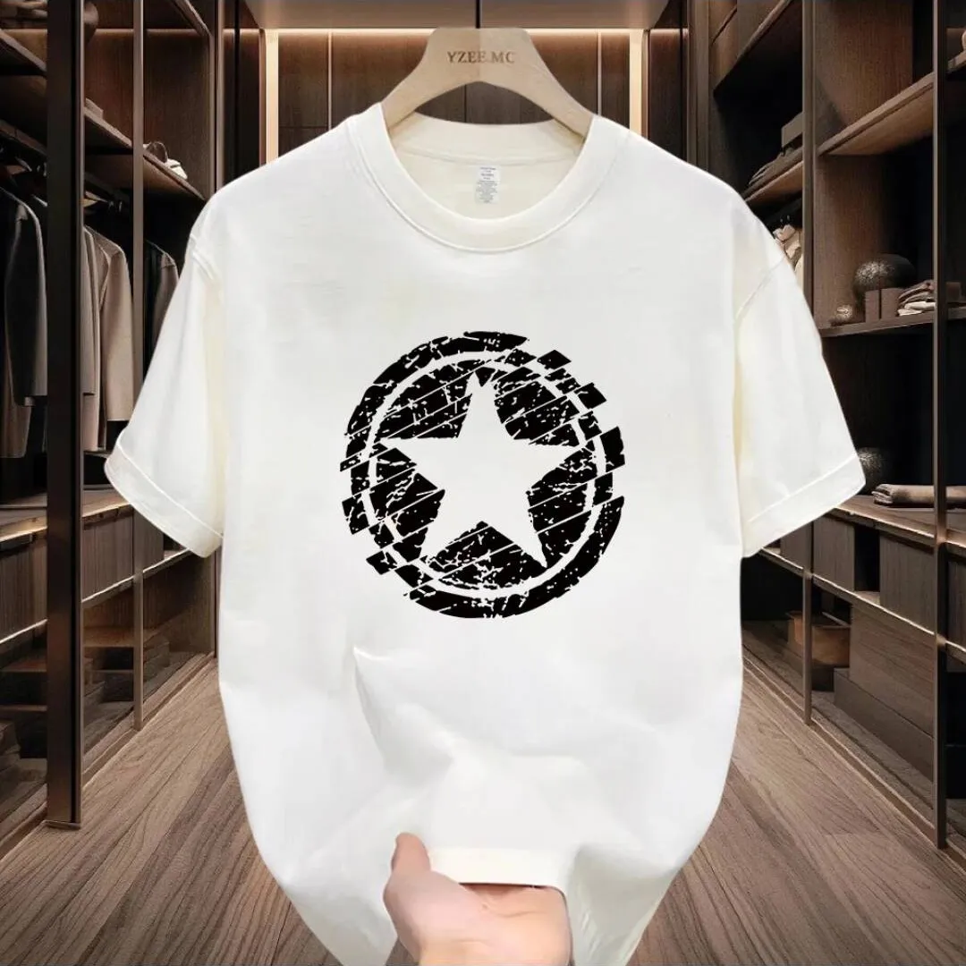 Men's Casual Digital Print T-shirt, Round Neck, Short Sleeves, Street Hip-hop Style, Summer European and American Fashion Trend
Men's Casual Digital Print T-shirt, Round Neck, Short Sleeves, Street Hip-hop Style, Summer European and American Fashion Trend