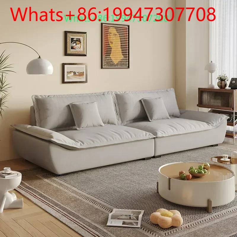 Sailing sofa small apartment living room modern simple apartment rental room cat scratching three people straight row fabric
Sailing sofa small apartment living room modern simple apartment rental room cat scratching three people straight row fabric