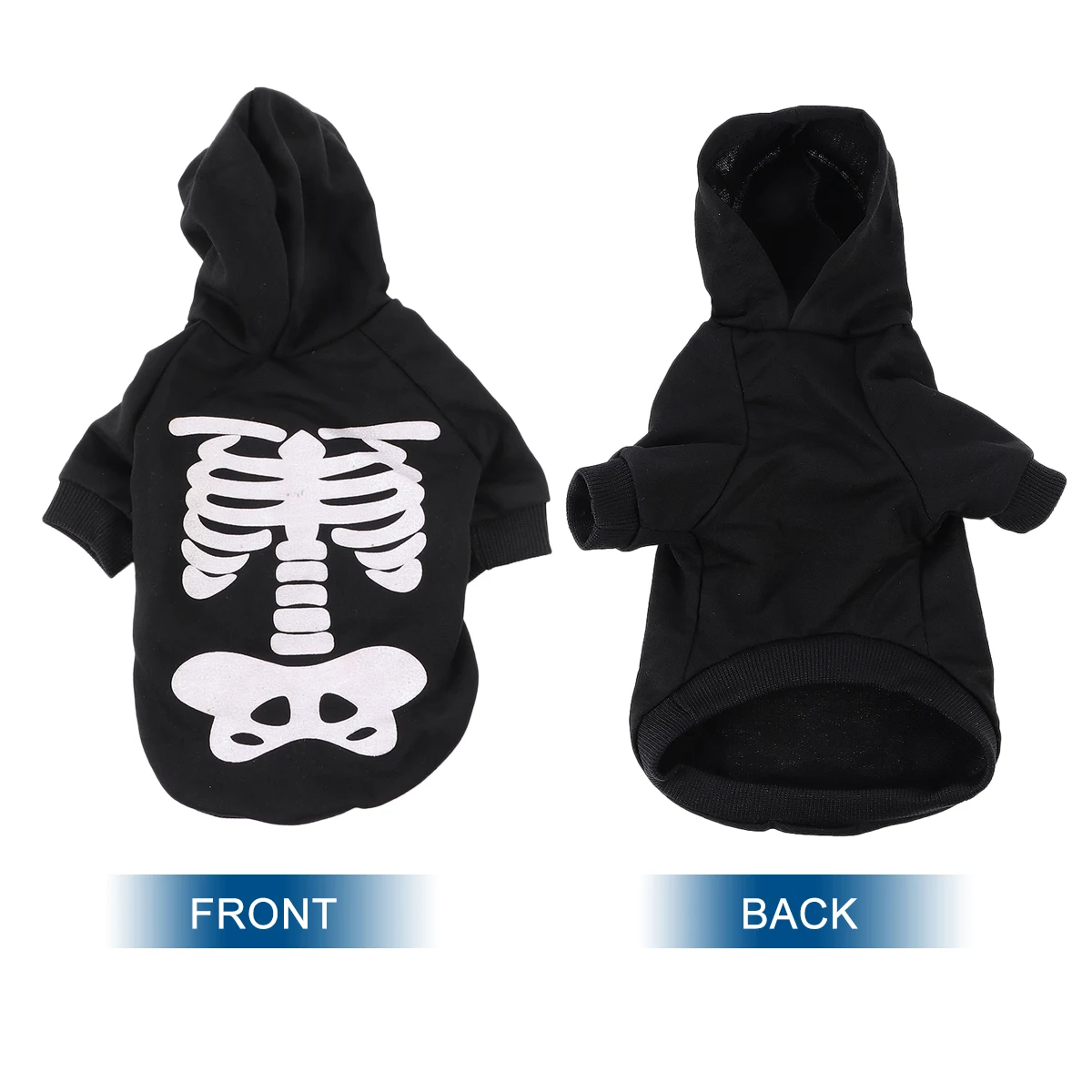 Luminous Skull Dress Dogs Costume Clothes Coat Costumes Small for Halloween Pets
Luminous Skull Dress Dogs Costume Clothes Coat Costumes Small for Halloween Pets