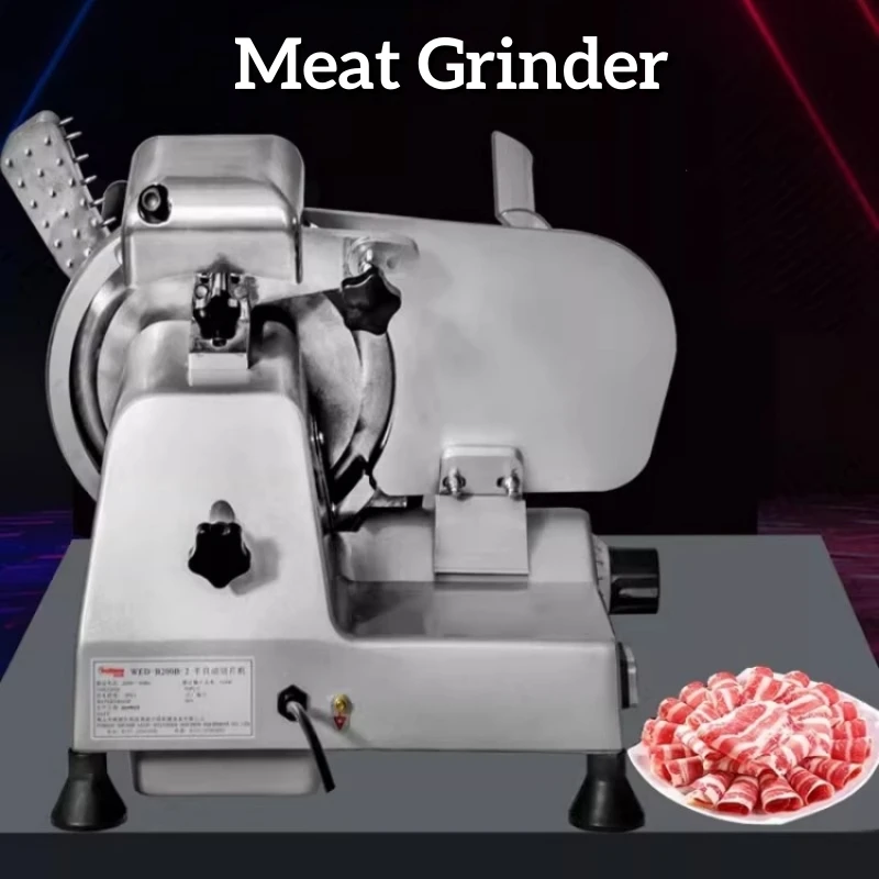 Машина для нарезки мяса и овощей из нержавеющей стали: измельчитель мяса, овощерезка, слайсер для баранины и говядины, слайсер для ветчины
Машина для нарезки мяса и овощей из нержавеющей стали: измельчитель мяса, овощерезка, слайсер для баранины и говядины, слайсер для ветчины