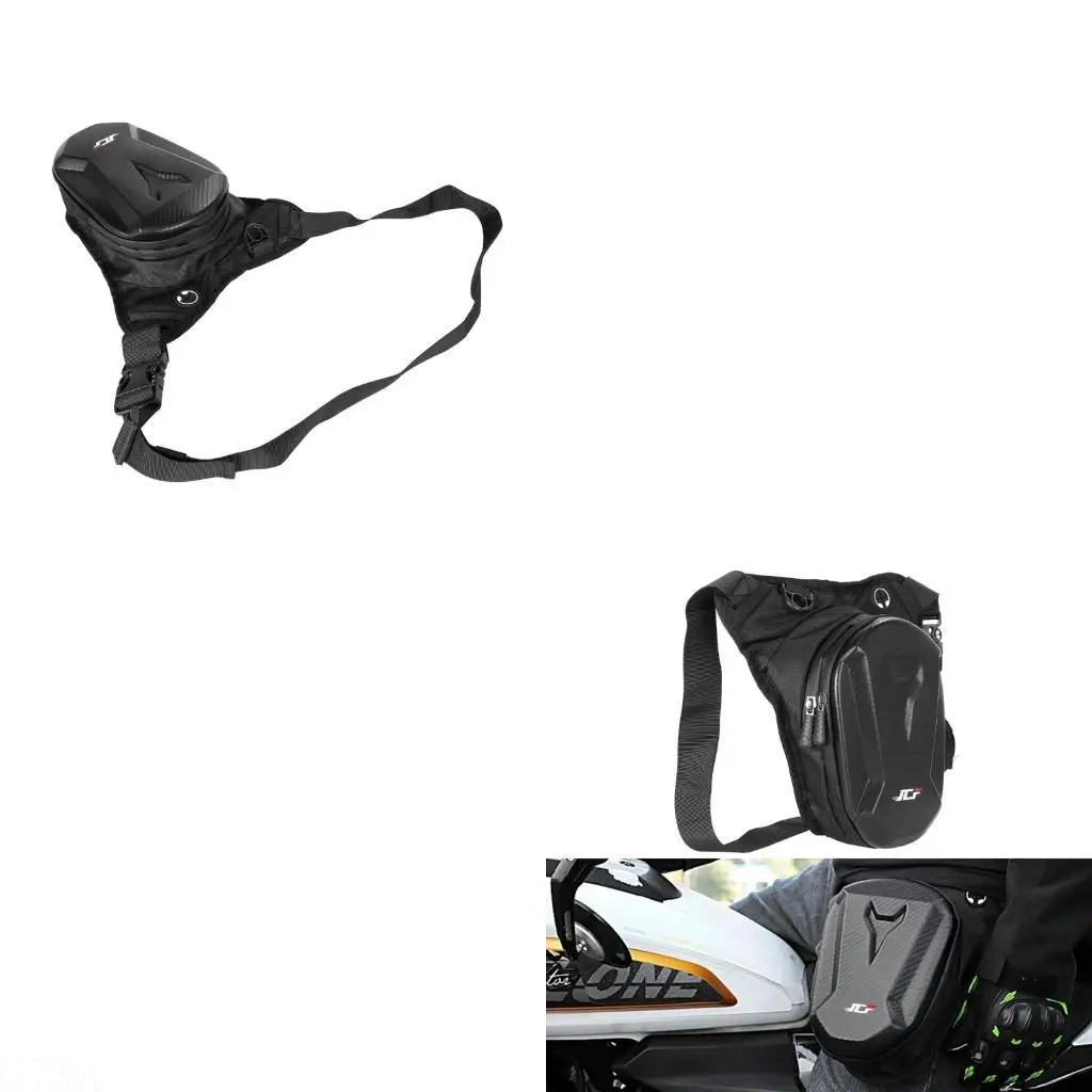 G7NA Motorcycle Ride Thigh Bag Nylon Construction & Quick Access for Riding