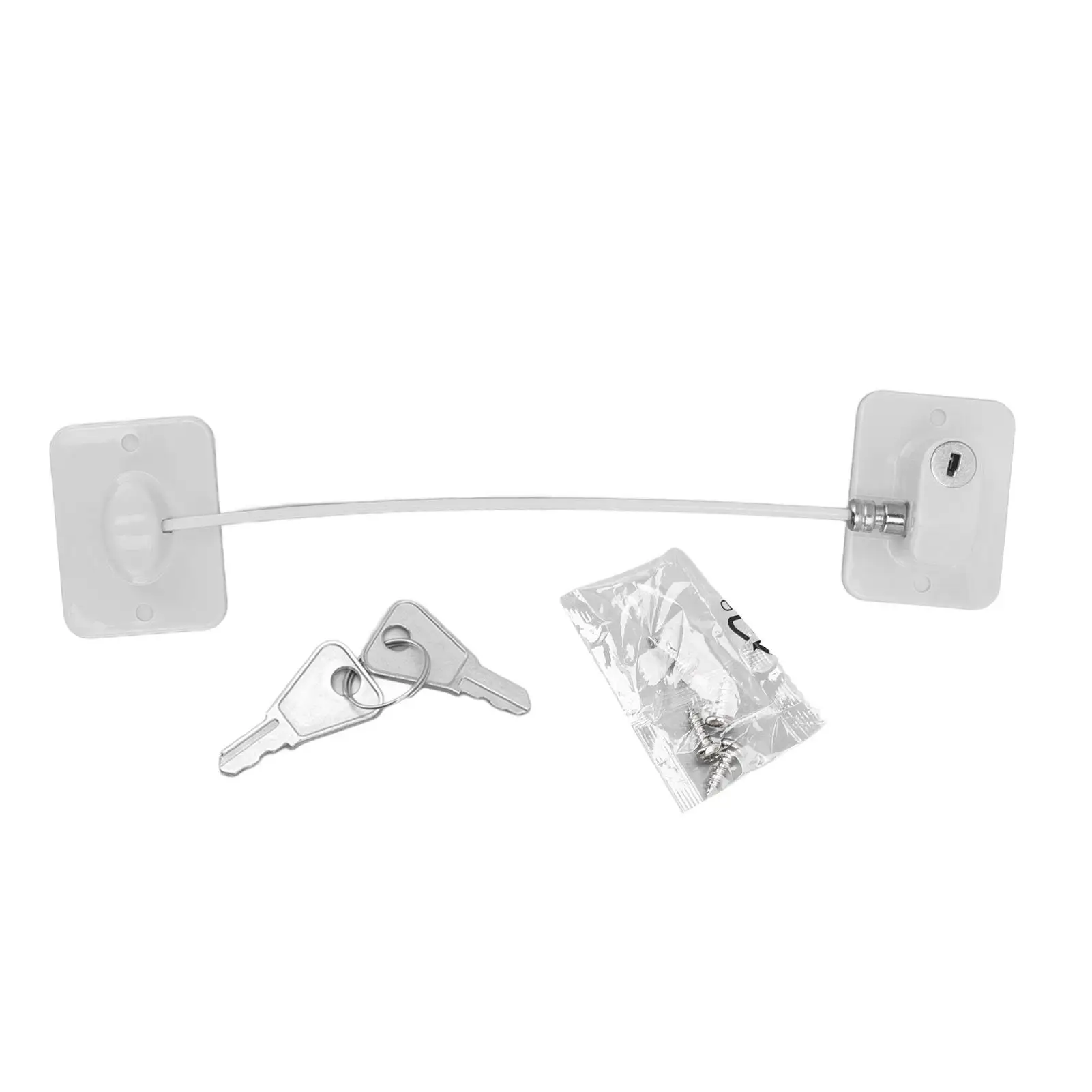 Easy Install Cable Restrictor Lock for Windows & for drawers - Key Unlock Solution
Easy Install Cable Restrictor Lock for Windows & for drawers - Key Unlock Solution