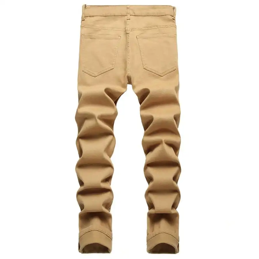 Mens Slim Fit Stretch Straight Leg Jeans Casual Distressed Pants
Mens Slim Fit Stretch Straight Leg Jeans Casual Distressed Pants