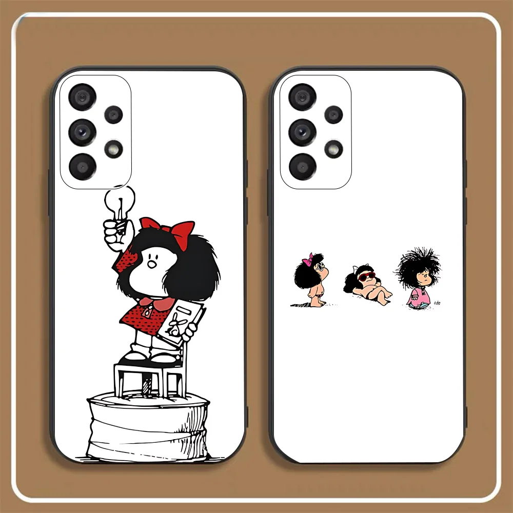Cute Mafalda Cartoon Phone Case For Samsung S24, S25 22,30,,Note20,Ultra,Lite,Ultra,5G,Plus,FE Black Cover
Cute Mafalda Cartoon Phone Case For Samsung S24, S25 22,30,,Note20,Ultra,Lite,Ultra,5G,Plus,FE Black Cover