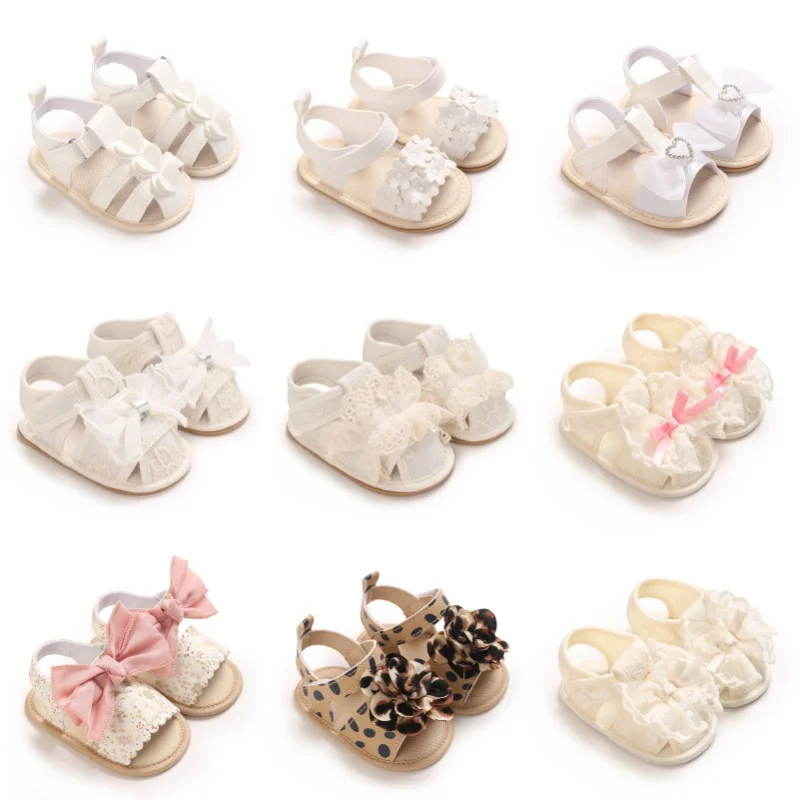 Sweet Bow Princess Baby Girls Sandals, Summer Breathable Toe Wrapping Soft Sole Walking Shoes 0-1Y
Sweet Bow Princess Baby Girls Sandals, Summer Breathable Toe Wrapping Soft Sole Walking Shoes 0-1Y