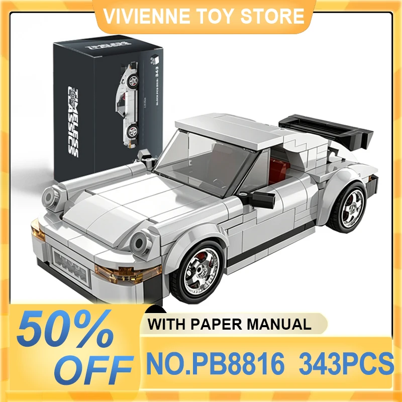 PB8816 Classic 930 Retro Sports Car Building Blocks, Vintage Evolution Vehicle Model Assembly Toy, Best Birthday Gift for Kids
PB8816 Classic 930 Retro Sports Car Building Blocks, Vintage Evolution Vehicle Model Assembly Toy, Best Birthday Gift for Kids