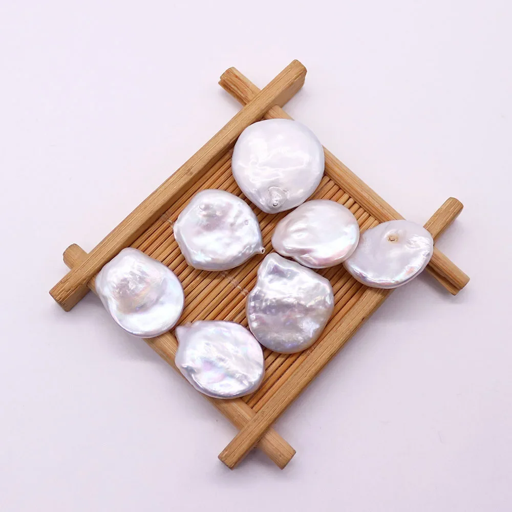 Baroque Irregular Round White Button Pearls 20mm Freshwater Holeless Loose Pearls DIY Necklace Bracelet Jewelry Accessories
Baroque Irregular Round White Button Pearls 20mm Freshwater Holeless Loose Pearls DIY Necklace Bracelet Jewelry Accessories