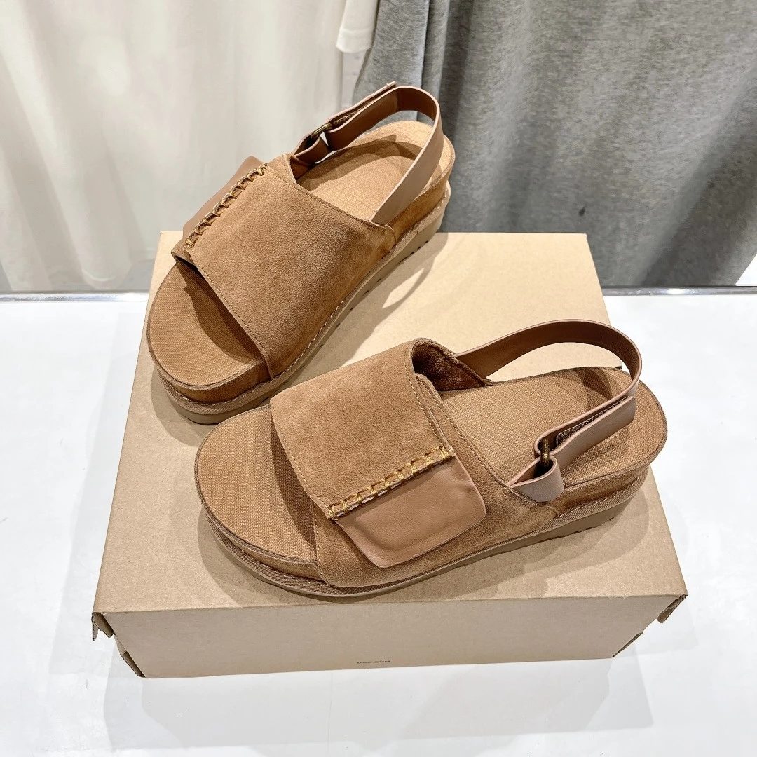 Fashion women's platform sandals and slippers designer new fashion flat sandals summer outdoor beach vacation shoes with box
Fashion women's platform sandals and slippers designer new fashion flat sandals summer outdoor beach vacation shoes with box