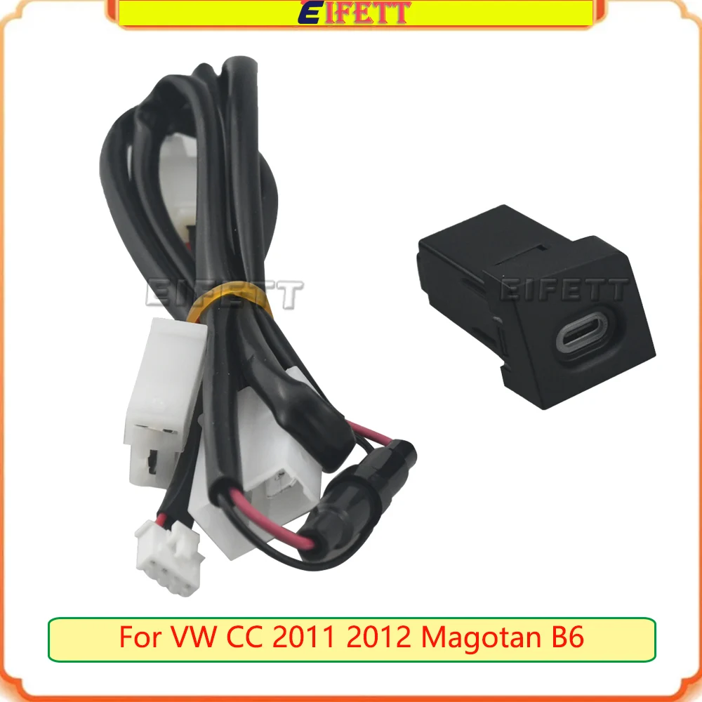 Быстрое автомобильное зарядное устройство USB Type-C PD для VW Magotan B6 CC 2011-2012, адаптер, кабель, розетка, кнопка, аксессуары
Быстрое автомобильное зарядное устройство USB Type-C PD для VW Magotan B6 CC 2011-2012, адаптер, кабель, розетка, кнопка, аксессуары